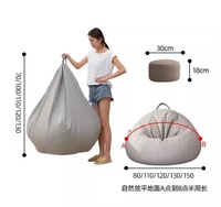 Tissu confortable pour chambre et balcon, tatami pour dormir et s'allonger, avec un excellent coussin de siège