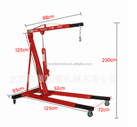 Grue à poutre cantilever Chendiao 2 et 3 tonnes avec écarteur de chaîne pour petites ateliers, garantie 1 an, fabriqué en Chine