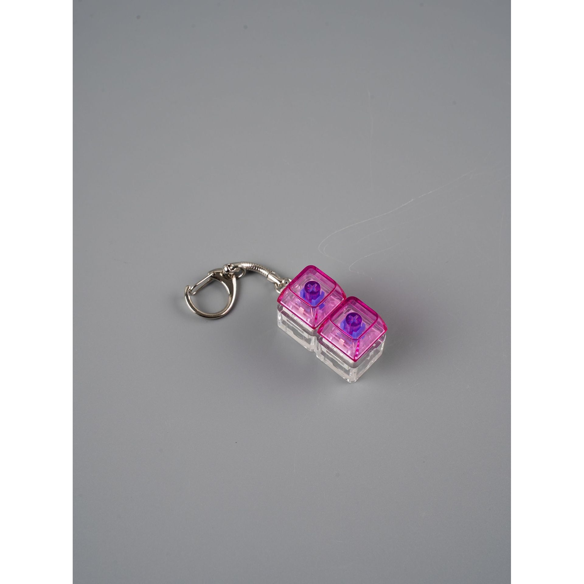 Transparent rose red