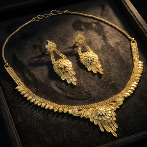 Venta al por mayor 14K 18K 24K Micro Gold Plated Forming Necklaces Set, joyería tradicional, latón Micro Gold Filled Fashion Jewelry. - Product Image 1