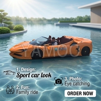 Combo Voiture et Jet Ski Commerciaux 2026 |   Bateau à moteur haute puissance et durable pour location dans les parcs aquatiques