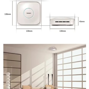 LEED WELL 인증 상업용 IAQ 감지기 ODM OEM 벽걸이 및 천장 설치형 그린 빌딩용 공기질 모니터 - Product Image 2