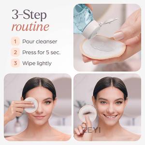 Pad Pembersih Wajah Ramah Lingkungan dari Bambu dengan Logo Kustom, Dapat Digunakan Kembali, Dapat Dicuci, Lembut, <span class=keywords><strong>2</strong></span> Lapis - Product Image 5