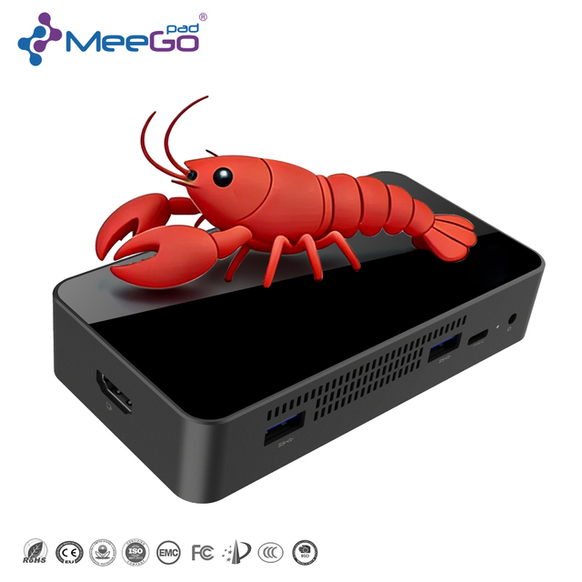 OpenClaw Intel AI Mini PC 12th Gen CPU I3-1215U LPDDR5 WiFi6 BT5.2 Windows 11 Home Employee Learning & Education Mini Pcs