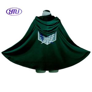 Ecoparty-Cape d'<span class=keywords><strong>Attaque</strong></span> de Titan Japonais Shingeki no Kyojin, Vêtements de Cosplay Vert - Product Image 2