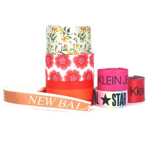 Custom Polyester Spandex Material Printed Elastic Band 3.8Cm Decorative Strap <b>Webbing</b> - Product Image 6