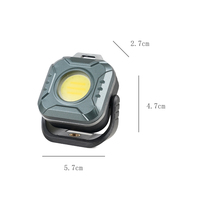 Lampu Kerja Cob Baru Senter Magnet Portabel Mini Lampu Kuat Multi-sumber Lampu Berkemah Luar Ruangan Grosir