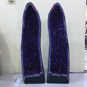 Bán Buôn Tự Nhiên Reiki Lớn Thạch Anh Tím Geode Cụm Tinh Thể Chữa Bệnh Đá Cho Phong Thủy - Product Image 6