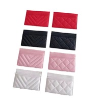 Portefeuille porte-cartes en cuir PU personnalisé à prix d'usine, pochette à monnaie mignonne pour portefeuille de luxe à motif diamant, porte-carte SIM