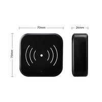 Système de gestion hôtelière : Serrure de porte intelligente EY-E3 avec déverrouillage par carte pour portes en bois et en acier