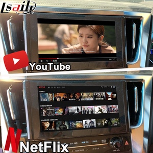 Lsailt OEM nâng cấp hệ thống giải trí <span class=keywords><strong>Android</strong></span> cho ALPHARD 30 Series TOYOTA vellfire <span class=keywords><strong>Android</strong></span> 13, không dây Carplay, Youtube - Product Image 5