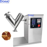 Mini mélangeur homogénéisateur en acier inoxydable 304 pour poudre de détergent, farine, épices, protéines - Machine de mélange de laboratoire