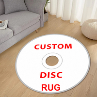 Tapis de disque de jeu pour la décoration de la chambre à coucher Tapis de jeu CD