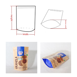 ถุงไมลาร์แบบตั้งได้ขนาด 3.5 กรัม 28 กรัม พร้อมกล่อง สำหรับขนมหวาน ขนมขบเคี้ยว แบบมีซิป พิมพ์โลโก้ได้ - Product Image 4