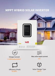 Système solaire hybride SKE 4,2 kW, contrôleur solaire MPPT 20A, entrée AC 220-230V, 4,2 kW 24V, onduleur hybride à onde sinusoïdale pure - Product Image 3