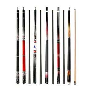 Private Custom KONLLEN Pool Cue 3 Buah Kit Tongkat Buatan Tangan Kelas Atas Biliar Koleksi Kustom Pribadi