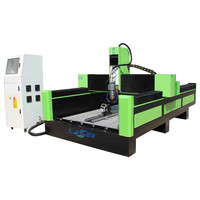 Machine de gravure 3D CNC 1325 pour la pierre, le marbre et le granit, avec fonction de moulage, de découpe, de gravure et de polissage, et moteur servo