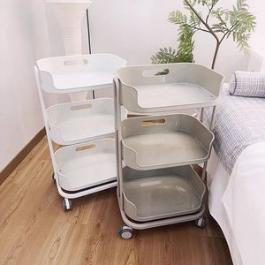 Salon Furniture Beauty Trolley <b>Cart</b> White Hair Salon Trolleys for Barber Shop Accessories - Product Image 2