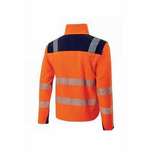 U-POWER - HL223OF-2XL Bea <b>Orange</b> Fluo high-visibility work <b>jacket</b> - EAN 8033546463932 <b>HI</b>-<b>VIS</b> WORKWEAR - Product Image 2