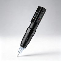 Stylo de tatouage PMU sans fil à course réglable 2,0-3,5 mm, appareil de maquillage permanent conçu pour le microblading des sourcils et des lèvres