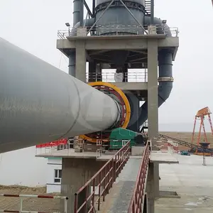 Ce Lightweight Gypsum Lime Hydrating Aggregate Rotary Kiln