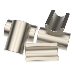 מגנטים ניאודימיום N35 בצורת קשת ארוכה, מגנט תעשייתי למנוע, מצופים אבץ/ניקל, סטייה של 0.05 מ\\\"מ - Product Image 6