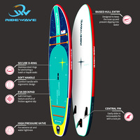 Planche de surf à pagaie extérieure pour les eaux océaniques Table de surf gonflable Matériau de point de chute durable