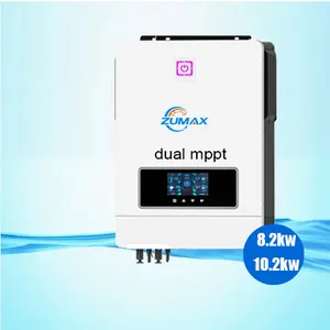 zumax single phase output on/off grid solar inverter 8200w inverter dual mppt inverter 8kw 10kw