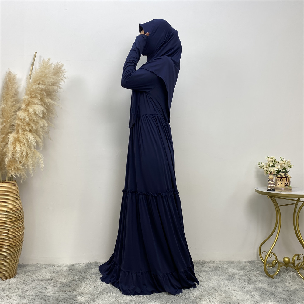 NAVY (With hijab hat)