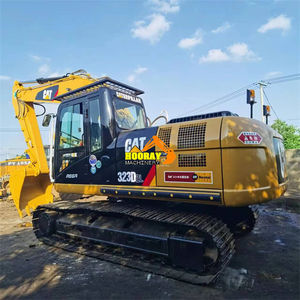 Pelle hydraulique d'occasion Caterpillar 323D2L 23 tonnes, pelle moyenne sur chenilles avec moteur CAT, bon marché à vendre - Product Image 3