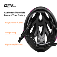 Casque VTT DEVIATE WX-016 CE EN 1078 pour enfants avec visière solaire, matériau PC+EPS, 11-15 aérations pour vélo/cyclisme, escalade, équitation