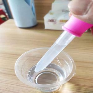 Goteros de Silicona de 5 ml, Gotero de Medicina Líquida Transparente con Punta de Bulbo para Niños, Molde para Caramelos - Product Image 2