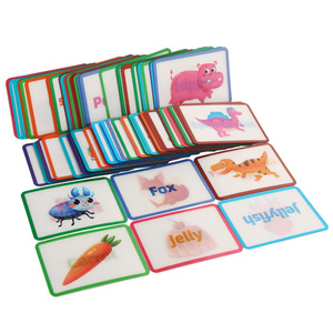 Carte d'apprentissage personnalisée 2 images Flip Funny Lenticular 3d Picture Children Carte lenticulaire 3D - Product Image 1