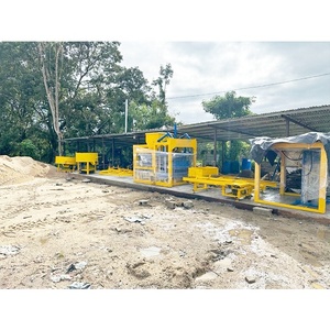 QT4-15 Đầy Đủ Tự Động Tiền Nhà Sản Xuất Khóa Liên Động Lát Máy Tro Bay Khối Dây Chuyền Sản Xuất Máy Móc Xây Dựng Trong Ý - Product Image 5