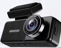 Caméra embarquée 2K 4K WiFi avec écran IPS de 3,2 pouces, carte TF de 128 Go, 140° °   Enregistrement cyclique des angles, de la date et de l'heure, caméra embarquée, dashcam
