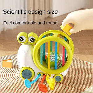 Juguete Educativo de Caracol para Bebés, de Plástico, para Jugar con los Dedos, para Emparejar Formas, Juguete de Educación Temprana para Bebés y Niños - Product Image 2