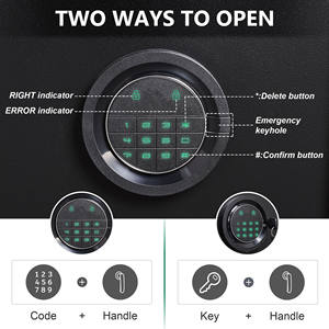 الأكثر مبيعًا بالجملة مسدس معدني سافيس مسدس كبير آمن للمنزل مسدس آمن مع رقمي - Product Image 2