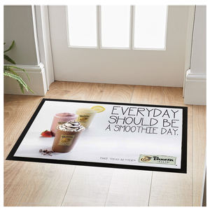 سجادة أرضية فارغة بيضاء بطباعة رقمية مخصصة ، سجادة التسامي الخارجية للباب الأمامي - Product Image 4