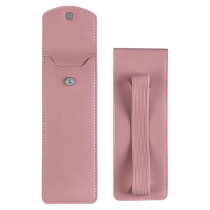 Étui à crayons, pochette pour stylos, porte-crayons pour agenda, porte-stylos avec bande élastique réglable pour carnets, en cuir PU, mignon - Product Image 1