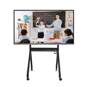 Écran plat interactif LCD 20 points OEM disponible sur tableau blanc Pizarra Interactiva pour le e-learning