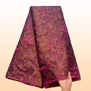 Chất lượng cao bán buôn pháp thổ cẩm Jacquard vải damask thiết kế cho Girls 'party Wedding Dresses - Product Image 3