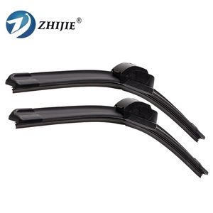 Essuie-glace sans armature en caoutchouc naturel de type U YTK 2025, 24 pouces, pour pare-brise sans armature, pour Civic, Ford, Corolla, HR-V, Jazz - Product Image 1