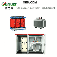 Subestación Compacta de Distribución de Energía Eléctrica con Precio de Fábrica Ourjust 12KV IP40 GGD para Centro Comercial