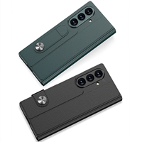 Funda Transparente GKK para Teléfono Móvil Z Fold 8 7 6, Ligera, Resistente a Impactos y Agua, Protección 360° con Soporte Integrado