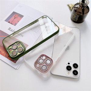 I Phone 11-funda rígida transparente para teléfono móvil, cubierta trasera con cristal ostentoso para cámara - Product Image 3