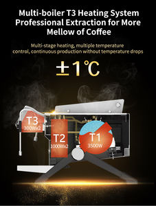 Professionele Hoge Kwaliteit Italiaanse Dazheng Twee Groep Semi-Automatische Espressomachine - Product Image 5