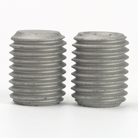 Vis sans tête Allen DIN 913 45H en acier au carbone avec revêtement Dacromet, embout plat, vis à douille pour l'automatisation, les outils, les fixations et les équipements