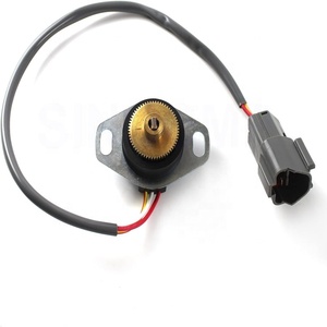 Potensiometer pemosisian Throttle Motor, Sensor posisi Throttle 7861-4130 untuk suku cadang PC200-6 ekskavator - Product Image 3