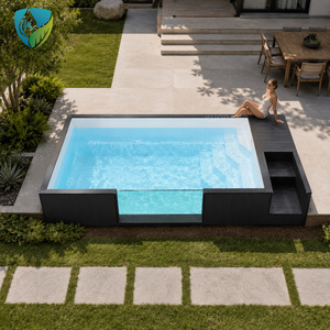 <span class=keywords><strong>Piscine</strong></span> en fibre de verre pour hôtels, <span class=keywords><strong>piscine</strong></span> hors sol pour hôtel, villa, jardin, usage commercial - Product Image 3