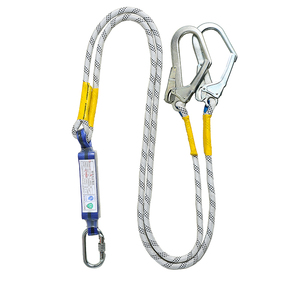 Harnais de sécurité complet de haute qualité pour travaux <span class=keywords><strong>en</strong></span> hauteur à cinq points, protection contre les chutes, double <span class=keywords><strong>corde</strong></span>, double crochet, polyester, capacité de charge de 300 kg - Product Image 5